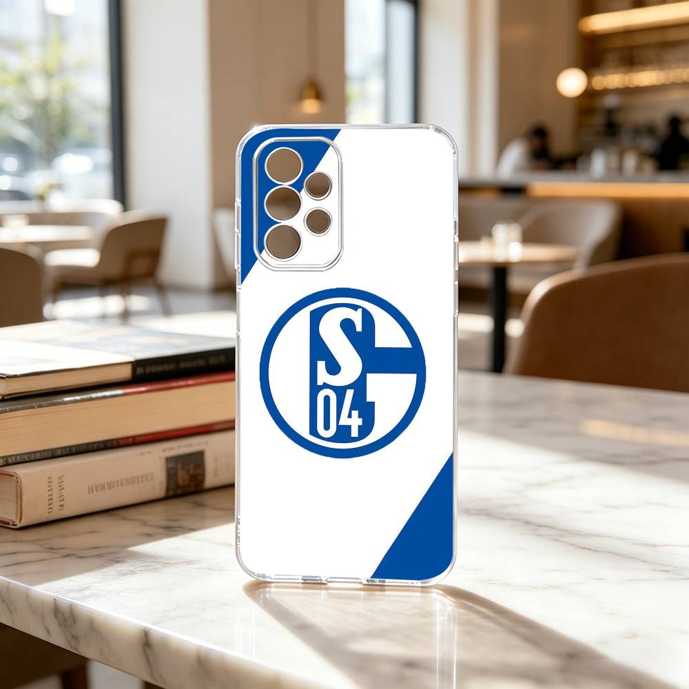 S-Schalke S04  Phone Case For Samsung S25,S24,S21,S22,S23,S30,Ultra,S20,Plus,Fe Transparent Cover
