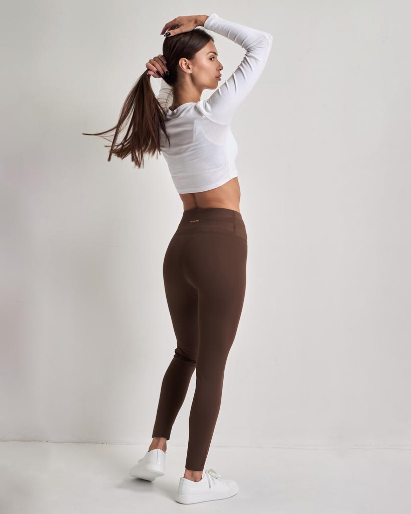 Лосины женские 24052 коричневые