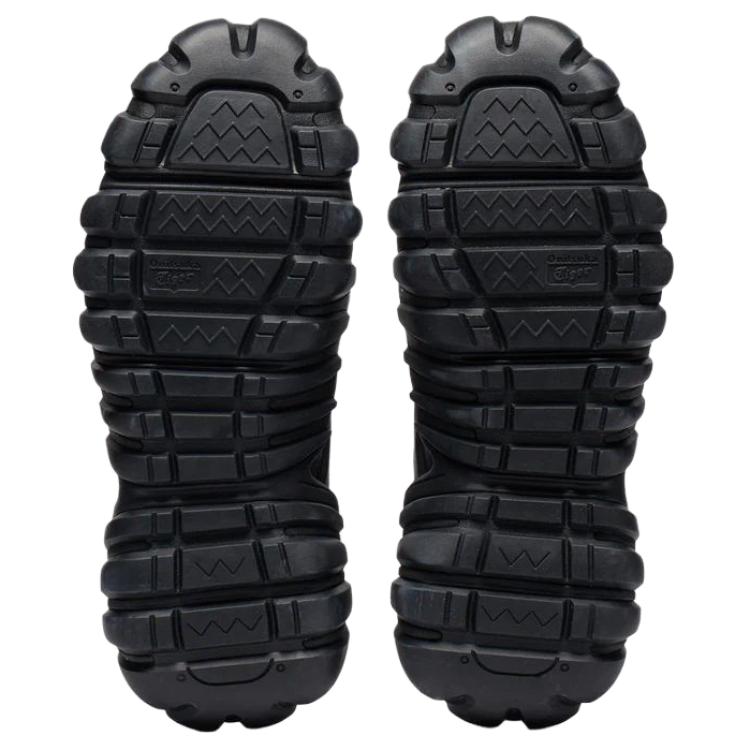 ONITSUKA TIGER Dentigre Ll Soft Comfortable Non-Slip Wear-Resistant High-Top Casual Shoes Unisex Casual Shoes Black 1183B453-001