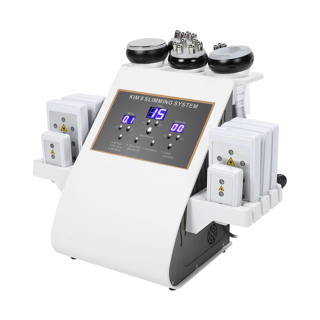 Multifunctional 6 in 1 Fat Burning Machine Cellulite Removal Machine RF Body Slimming Machine 110‑240VAU Plug
