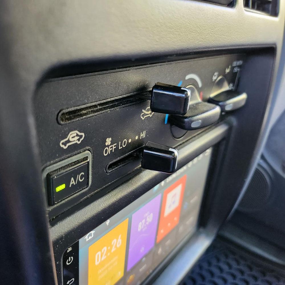 4Pcs Heater A/C & Fan Control Knobs 55905-89110 For Toyota 4Runner Tacoma RAV4