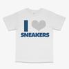 I Love Sneakers White Tee