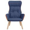 Relax Chair In Blue Fabric and PVC