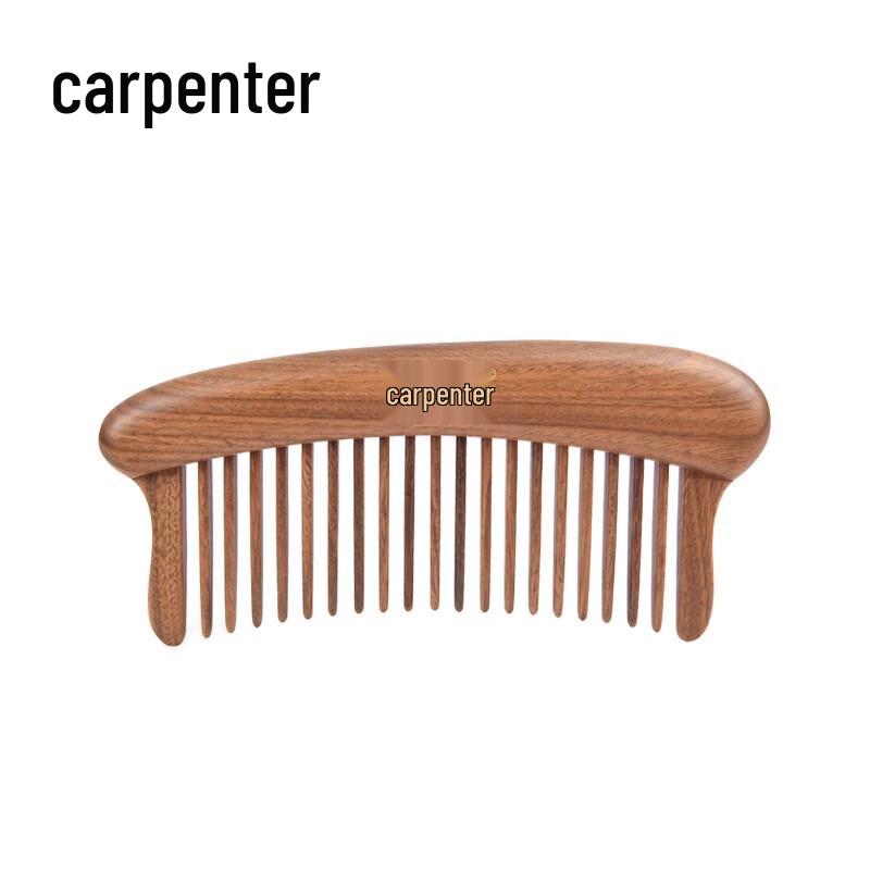 Tan Mujiang Handleless Wooden Comb Gift Set