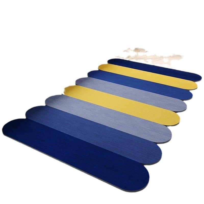 Nordic Diatom Mud Mat Bathroom Absorbent Non-slip Mat Toilet Entry Mat Toilet Door Door Quick Drying Mat