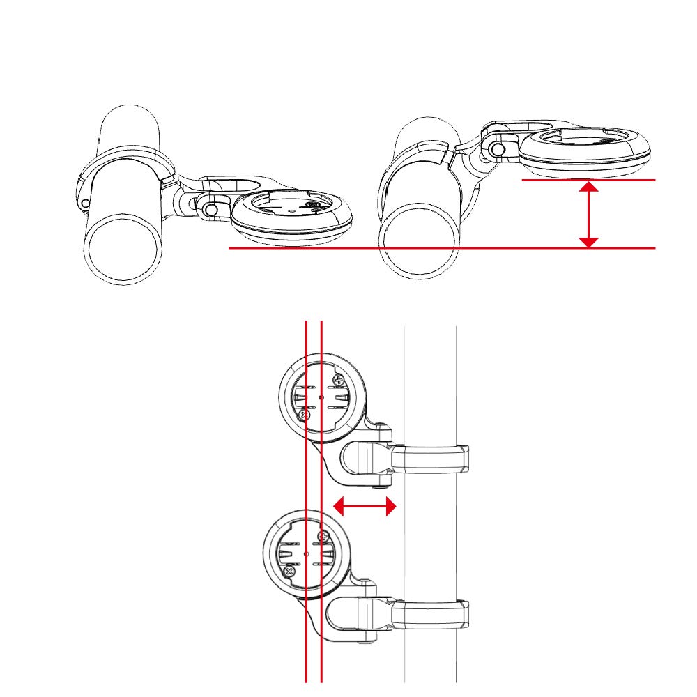 Bar Mount Type brand compatible Compatible with [REC MOUNT] TT/Aero (10 model) [TT3] Garmin, Cateye, Pioneer, Lezyne, Wahoo, Bryton, Giant,