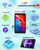 Android 13 Tablet with SD Card 3500mAh WIFI IPS and Japanese Instruction GMS 7-inch Wi-Fi 4GB+32GB+1TB Expansion, Quad-Core CPU, Battery, BT5.2, 6,
