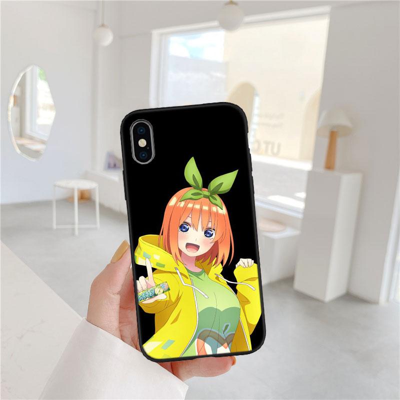 LO62 Miku Nino Itsuki Nakano Phone Case for Samsung Galaxy Note 10 20 S23 S24 S25 Ultra FE Plus Edge Lite A02S A35 A07 A17