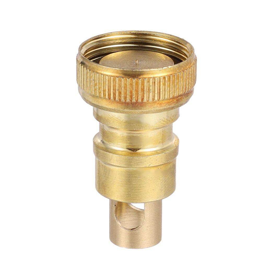 1Pcs Water Tube Connector Water Stop Valve Anti Falling Copper Inner Core Faucet Nozzle 1/2 Inch Stopcock Stop Joint