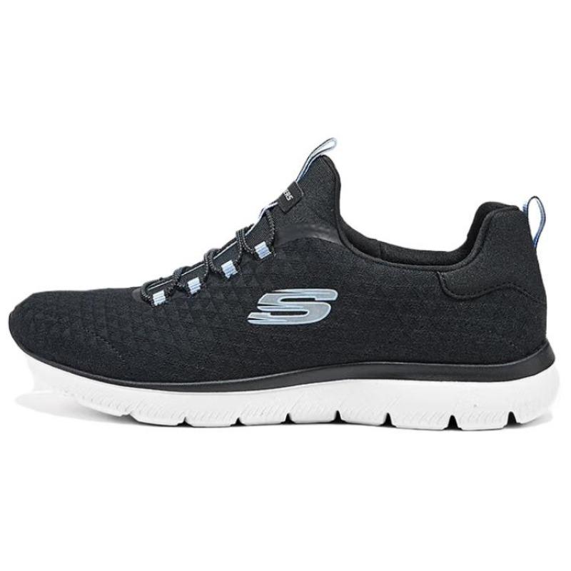 Skechers Bob s SPORT Women Soft Low Top Casual Shoes Black 150257-BKBL 35