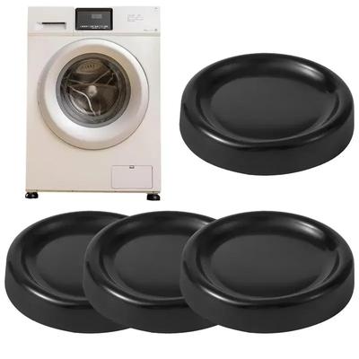 4pcs Anti Vibration Feet Pads Rubber Mat Slipstop Silent Dampers Stand Universal Washing Machine Refrigerator Furniture Foot Pad