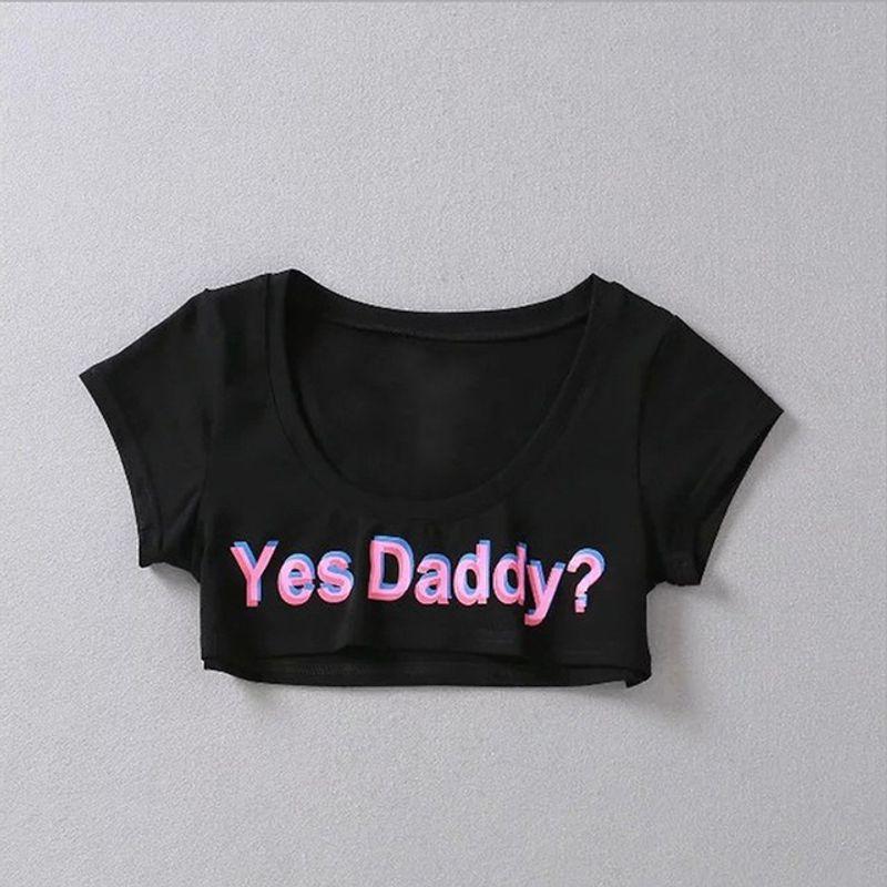 

Ультракороткая футболка с открытой грудью и короткими рукавами, короткая сексуальная футболка с короткими рукавами Black One Size