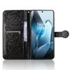 Etui portfelowe dla OnePlus 13 z wytłoczonym wzorem w kropki, pokrowiec na telefon ze skóry PU