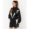 Reebok Printed Short Sleeve Jacket Women jackets Black REJU4EJ34BK