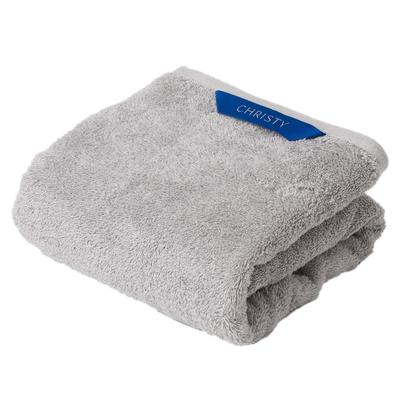 Christy Big Bath Towel 1 Piece Cotton 70 X 140cm Absorbent Quick Drying Luxury Fluffy Towel Cotton Pimlico Silver 100% Approx. Hotel-like