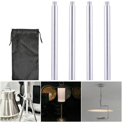 Aluminum Alloy Light Frame Extension Rod Camping Tabletop Light Stand Portable Picnic Light Pole for Camping Fishing Picnic BBQ