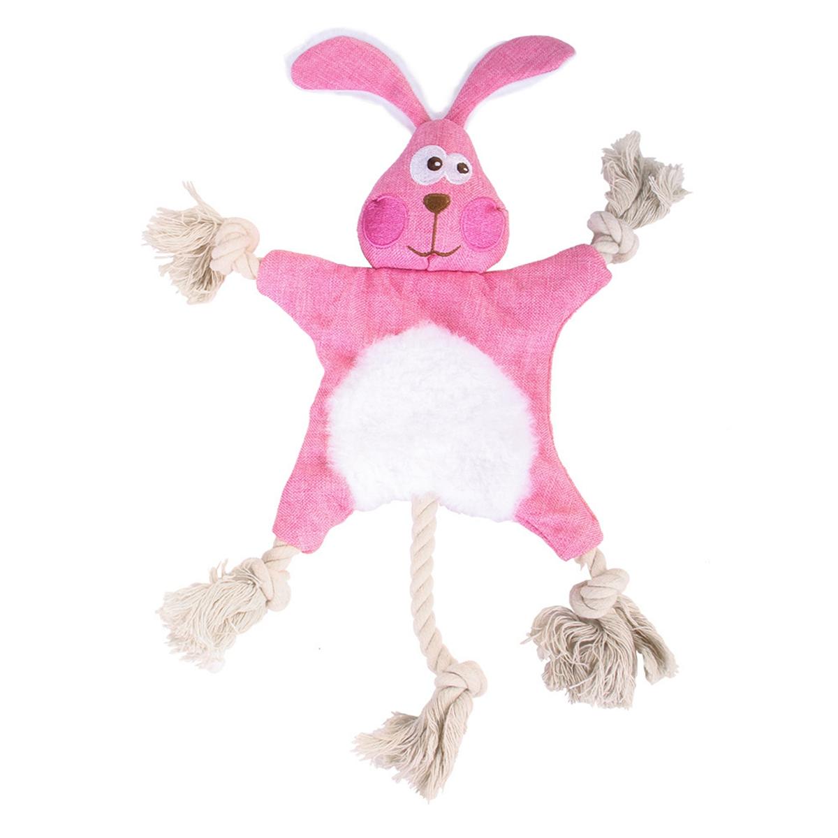 

Милый питомец Интерактивный пищащий звук Игрушки-канаты для собак Игрушки для кусания Пищалка Жевательная игрушка bunny