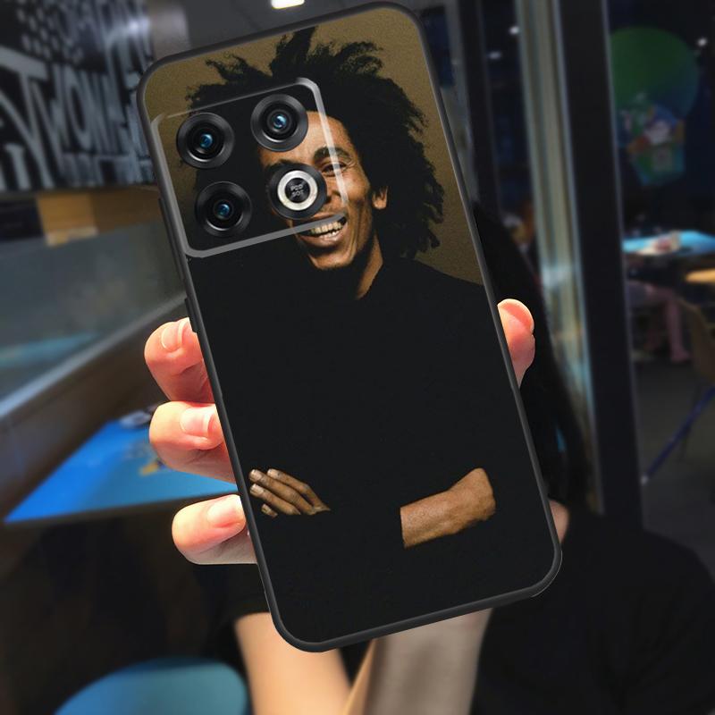 Bob Marley Quotes Rasta Reggae Funda For OnePlus 12R 13 R 12 11 9 10 Pro 8T 9RT 10T OnePlus Nord 4 CE 2 3 Lite N20 N30 Case