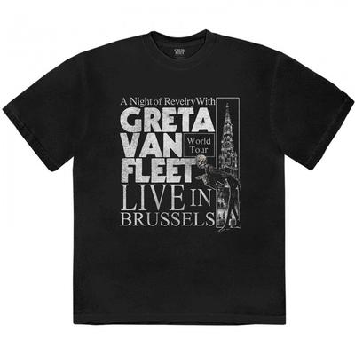 Greta Van Fleet Unisex Adult Night Of Revelry Cotton T-Shirt