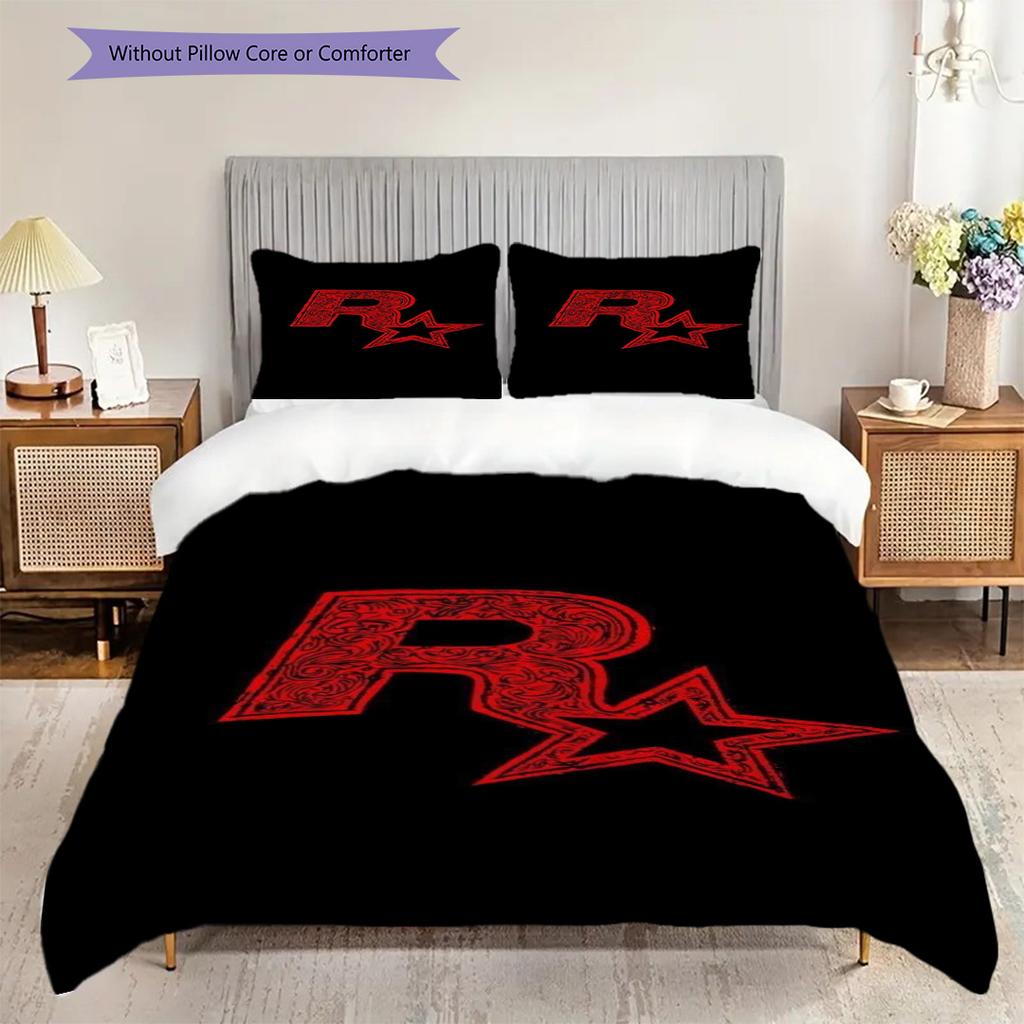 Grand Theft Auto Iv Urban Chaos Bedding 1 Duvet Cover 2 Pillowcase Without Core Soft And Comfortable Bedding Set Christmas Birthday Gift