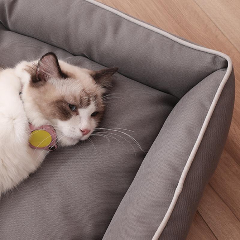 Cztery pory roku uniwersalna mata dla zwierząt Anti Bite legowisko dla kota gniazdo dla psa złote włosy Teddy zagęszczony kot mata dla psa artykuły dla zwierząt ciepłe łóżko dom pluszowa wygodna mata