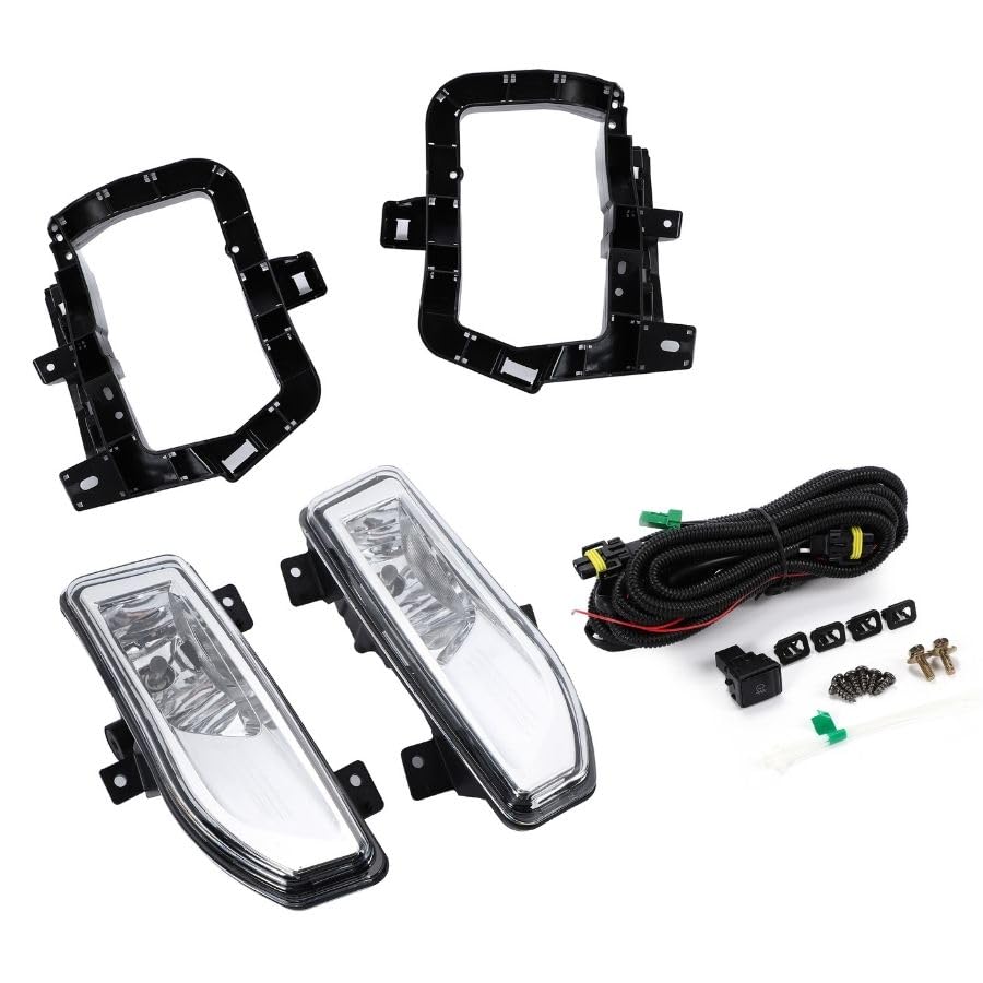 Front fog light retrofit kit for Nissan Note Late model NISSAN NOTE Fog lamp cover included Left and right full set Aftermarket product
