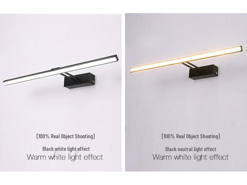 Kabellose Spiegel- und Wandleuchte für Nachttisch & Badezimmer - Ideal für Make-up, Ankleiden und Baden