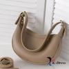 Bolsa de ombro transversal meia-lua bidirecional (5 cores)