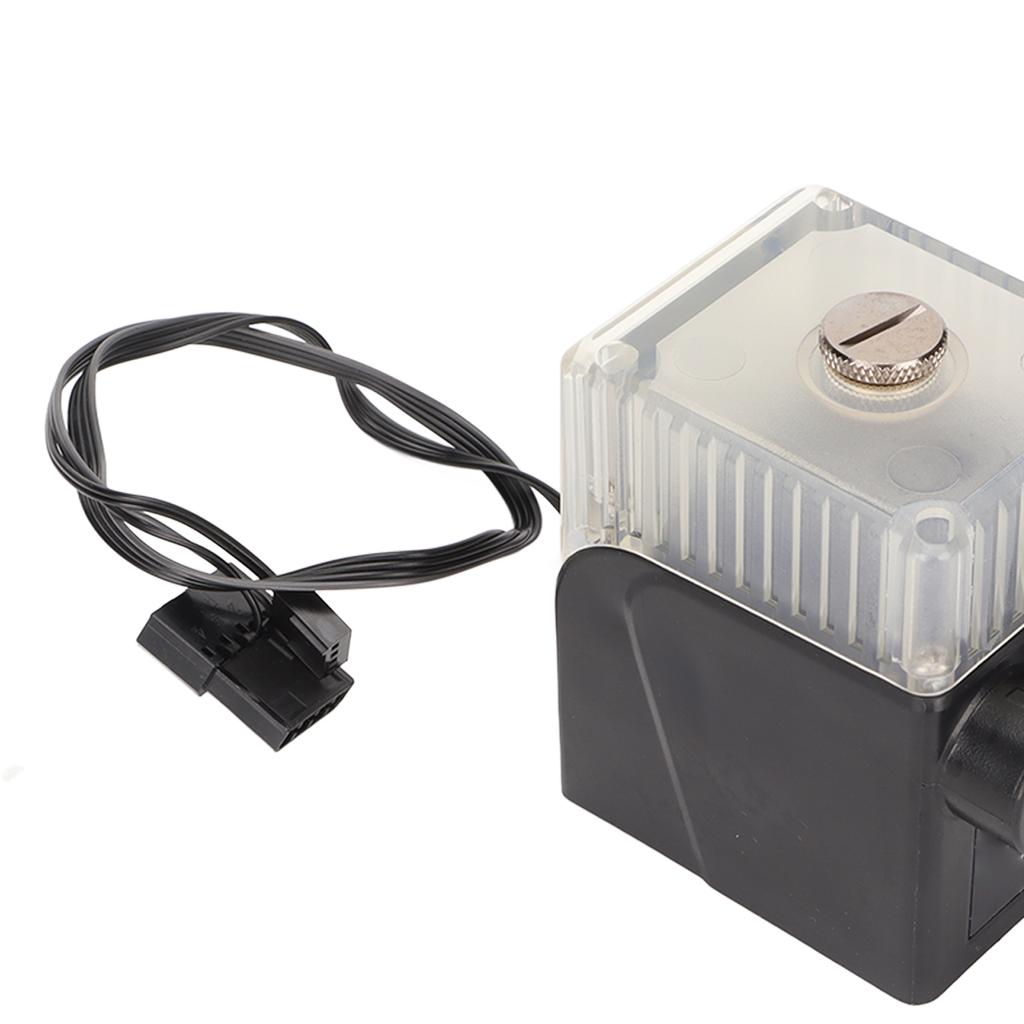 CPU   G1/4   Quiet Water Cooling 12V 450L/H Three Phase Copper Wire 4pin Connector Computer Cooler Pump