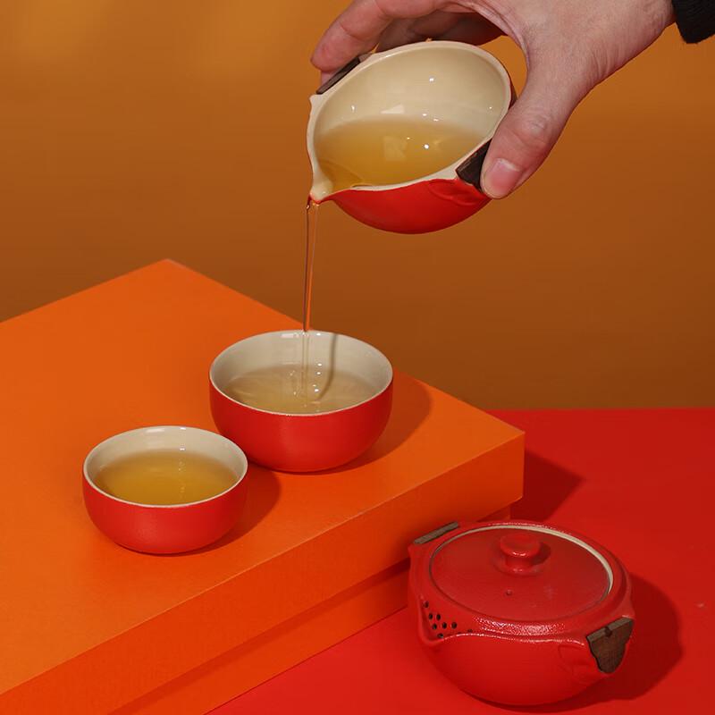 Chinese New Year Auspicious Lantern Teaware Gift Set