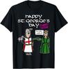 St Georges Day George Dragon Princess Feminist Edition Funny T-Shirt Classic T-shirt