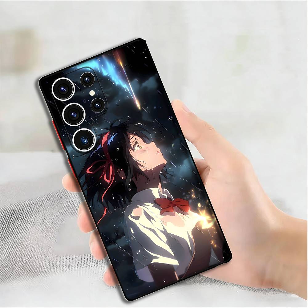 Anime Y-Your Name Phone Case For Samsung S24,25,23,22,21,20 Plus Ultra 5G Lite Shockproof Cover
