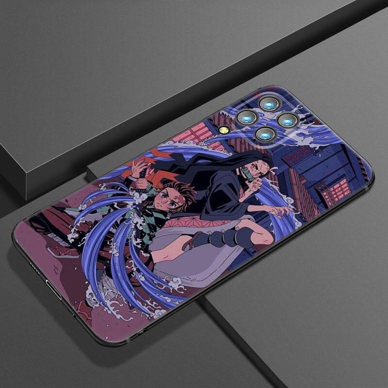 Japanese Wave Anime Dragon Phone Case For Samsung A21 A30 A50 A52 S A13 A22 A32 4G A23 A33 A53 A73 5G A12 A31 A51 A70 A71 A72