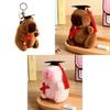 Cute Plush Capybara Keychain Ideal For Graduates Parties And Celebrations