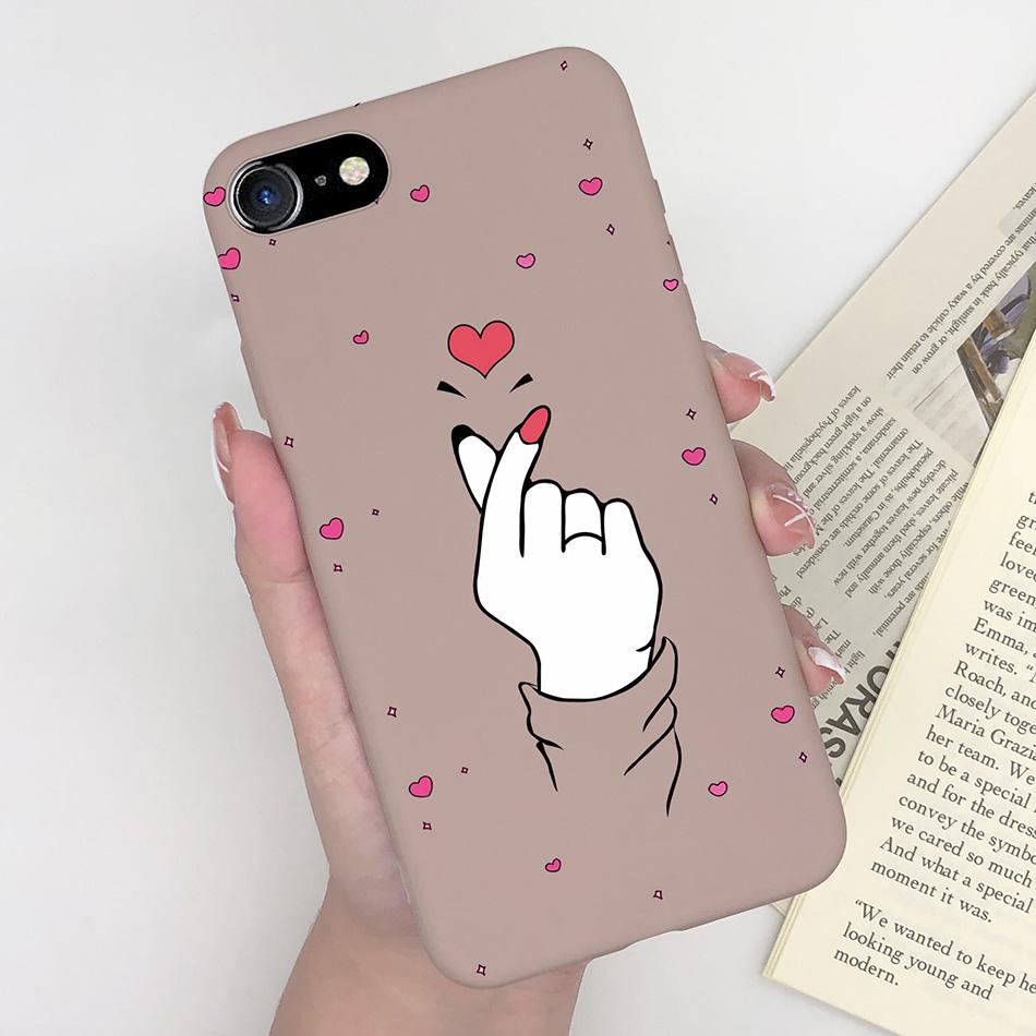 Per Apple iPhone SE 2020 2022 Custodia Silicone Carina TPU Morbida Custodia per Telefono per iPhone SE 2020 SE2 SE3 Cover Posteriore Bumper Custodie Fundas
