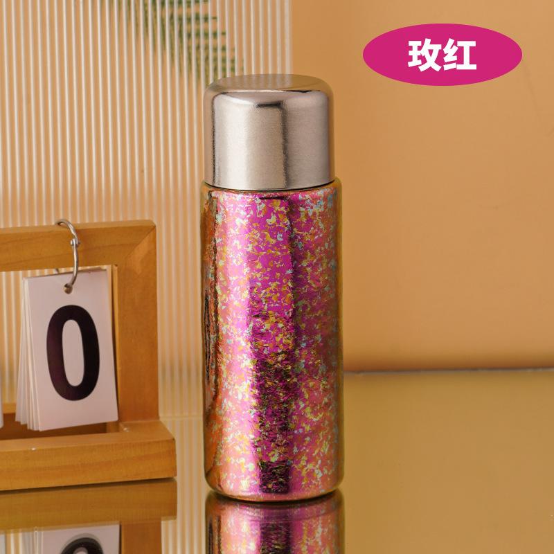 High value light luxury accompanying portable water cup vacuum tea separation thermos cup