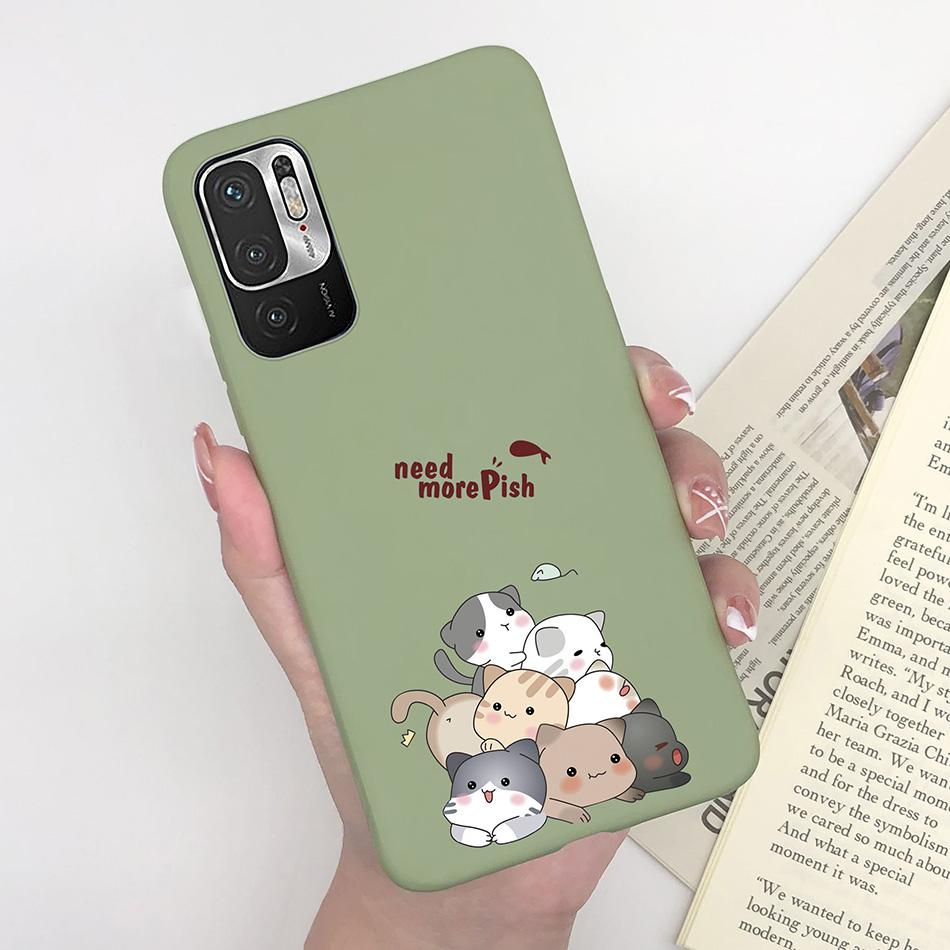 Case For Xiaomi Redmi Note 10 5G 10T 6.5'' Soft Silicone Phone Cover Cute Case For Xiaomi Redmi Note 10T Note10T 10 T 5G Fundas