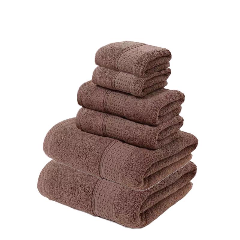 Premium Cotton 6-Piece Towel Set