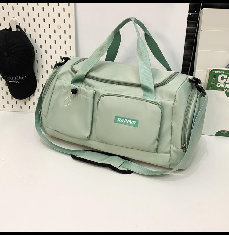 

Short-Haul Travel Bag Women S Bag Portable Business Trip Large Capacity Lightweight Sports Fitness Small Luggage Birth Travel Storage Bag зелёный