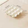 Divided Compartments Egg Organizer PET Eggs Fresh Storage Box  Kitchen Countertop