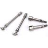 Stainless Steel Front Drive Shaft Dog Bone Replacement for Axial SCX24 90081 1 24 RC Car