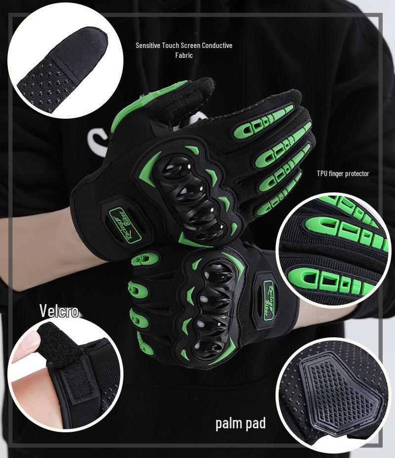 Unisex Summer Cycling & Motorcycle Half-Finger Breathable Gloves with Touchscreen Compatibility