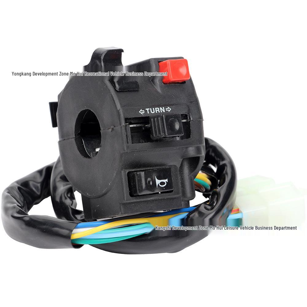 

ATV 110-250cc Left-Hand Switch, 5-Function, No Choke - Off-Road Motorcycle Accessory Beach ATV
