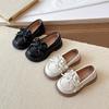 2026 Spring New Fashion: Little Girls' Korean Style Leather Princess and Commuting Shoes