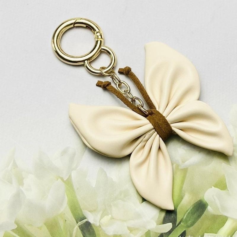 Stylish Butterfly Pendant Keyring Lovely Phonechain Key Chain Decoration Jewelry