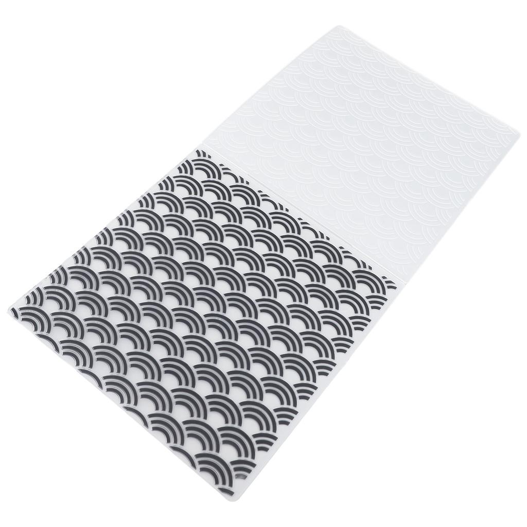 10 Stück Clear Stamps Exquisite Dekorative Wiederverwendbare Bogenmuster Transparente Stempel für Kartenherstellung Cra