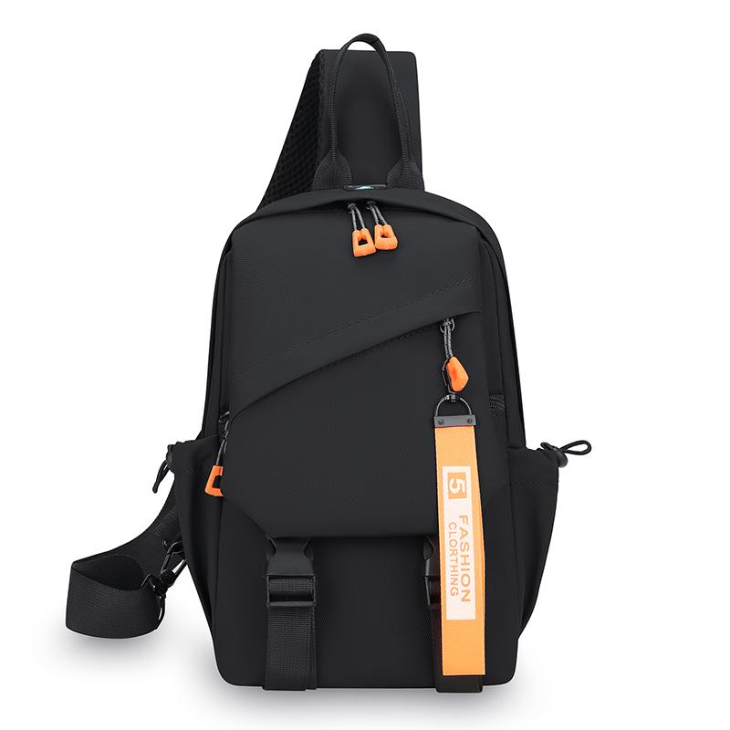 

Водонепроницаемая нейлоновая нагрудная сумка - мужской рюкзак-слинг через плечо, компактная наплечная сумка-мессенджер, дорожный и походный рюкзак для активного отдыха