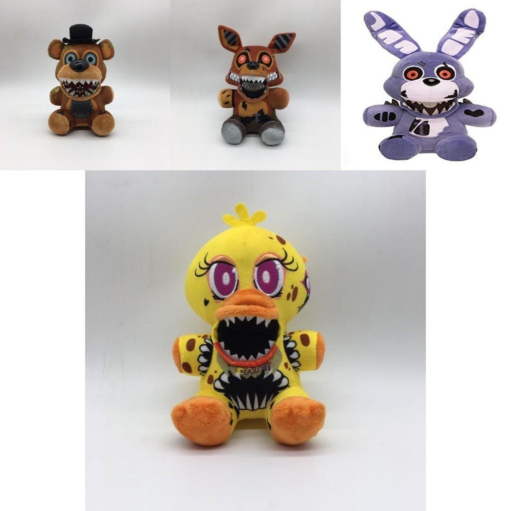 Five Nights At Freddy's Plush Toy Stuffed Animal Chica Bonny Foxy Soft Cute 18cm