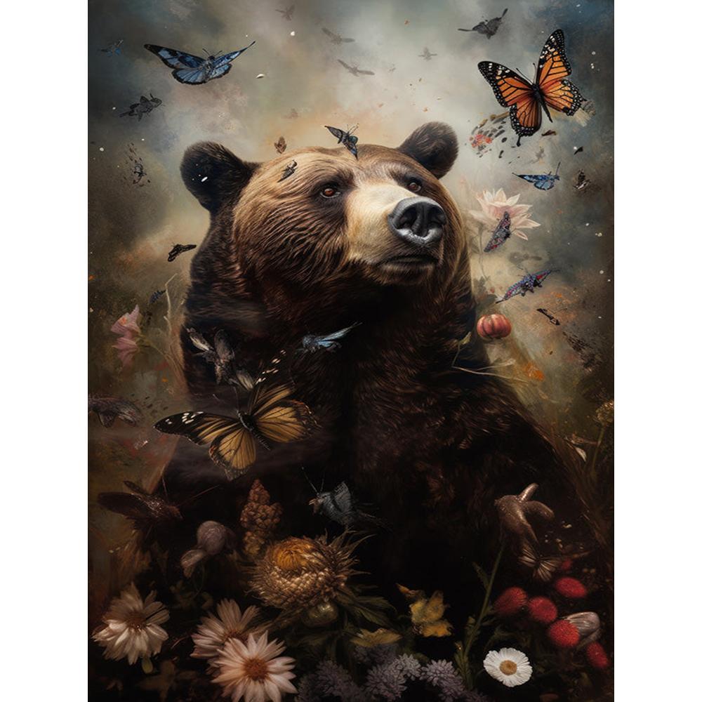 5D Diamond Painting Flower Animal Tiger Fox Flamingo Home Decoration Full Square&Round Diamond mosaic embroidery Cross stitch