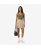 Lacoste Women'S Cotton Gabardine Pleated Mini Skirt Jf8001-55N 02S